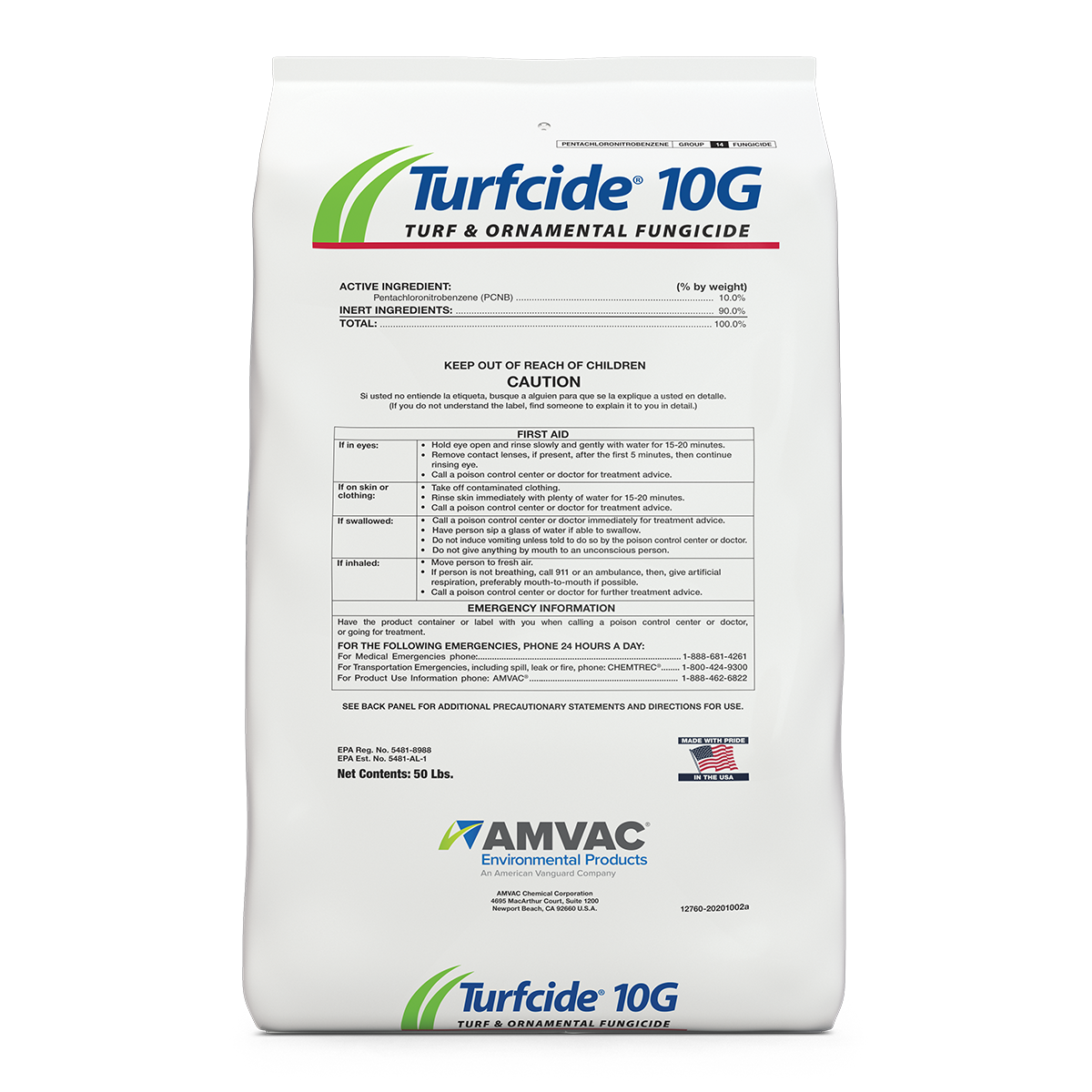 Turfcide 10G product package