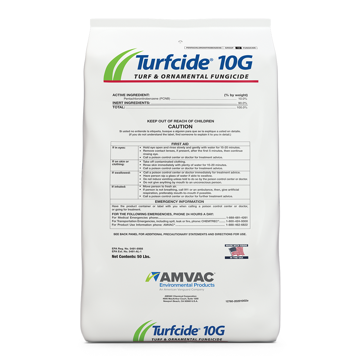 Turfcide 10G product package